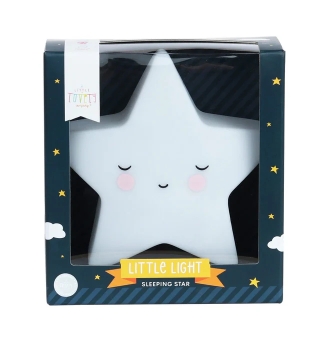 Night Light Star Sleeping White