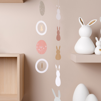 Preview: Osterhäschenkette, Osterdeko aus Papier von räder