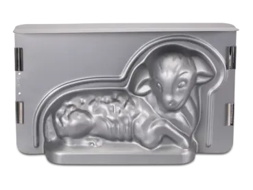 Städter 3D Easter Lamb Baking Mold – Large Motif Cake Pan for Traditional Baking (2300 ml)