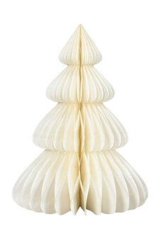 Paper Honeycomb Tree – White, 50 cm