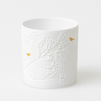 Porcelain Light "Goldbird" by Räder