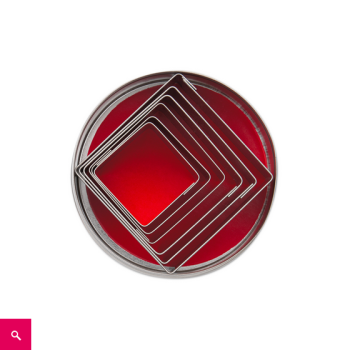 "Squares" cookie cutter set by Städter