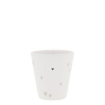 Espresso Tasse "Hearts Natural" von Bastion Collections