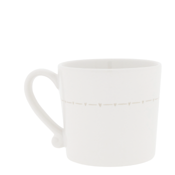 Preview: Mug mit Henkel, Tasse "Heart Line" von Bastion Collections