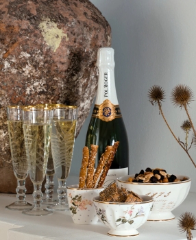 Champagne Glass "Gold" by Greengate