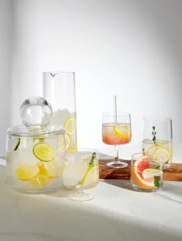 Preview: ASA Selection Longdrinkglas clear – Puristisches Trinkglas aus hochwertigem Glas (0,4 l)