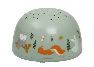 Light projector "Forest animals"