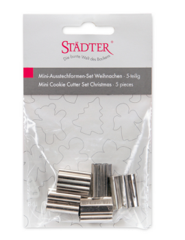 Cookie Cutter Set Mini "Christmas"