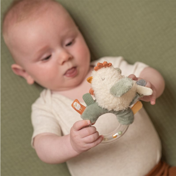 Ring Rattle Chicken "Little Farm" by Little Dutch
