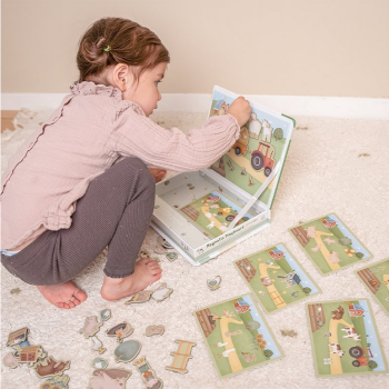 Magnet Puzzle "Little Farm" by Little Dutch