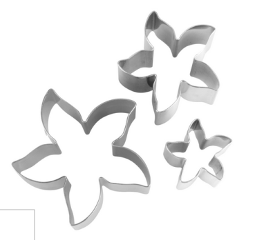 Cookie Cutter "Jasmine Blossom" Set of 3