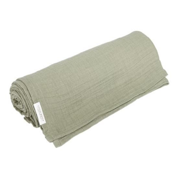 Baby Blanket Muslin Olive Green