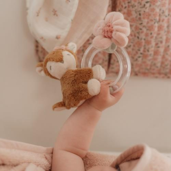 Ring Rattle Deer "Fairy Garden"