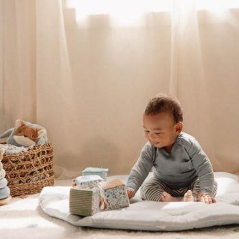 Fabric Cube Set "Forest Friends"