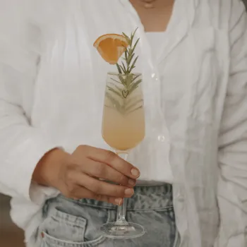 Eulenschnitt Sektglas Herz