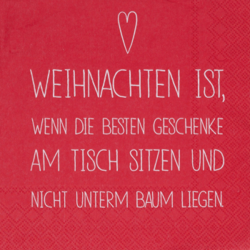 Servietten "Weihnachten" von Räder