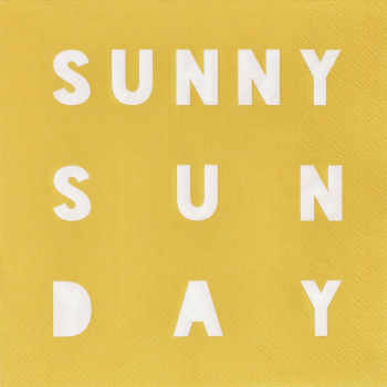 Napkins "Sunny Sunday" by Räder