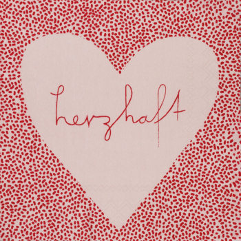Napkins "Herzhaft" von Räder