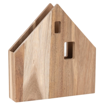 Napkin holder in house shape for lunch napkins from Räder
