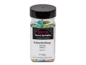 Preview: Zuckerstreusel Frühling "Schmetterlinge"