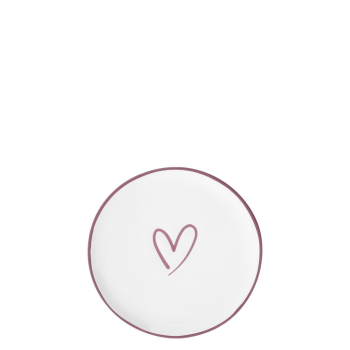 Teatip "Heart in Red" by Bastion Collections