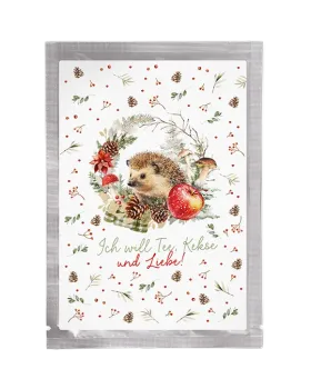 Tea Postcard “Hedgehog"