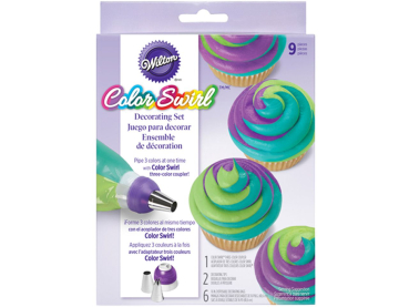 Spritztüllenadapter Set für 3 Farben