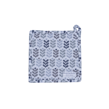 "Abstract Flowers Grey" Potholder – Stylish Floral Kitchen Accessory 20x20 cm