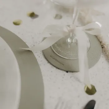 Wendbare Untersetzer Herz – Grün (2er Set)