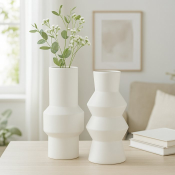 Preview: Vase "Sybil" weiß