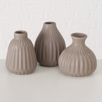 Vase "Esko" braun in 3 Varianten