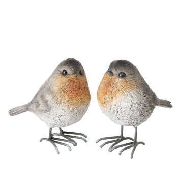 Figur Aufsteller Vogel, Rotkehlchen