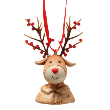 Weihnachtsanhänger, Hirsch "Fynn"