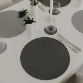 Eulenschnitt Wendbares Platzset "Wie schön dass du da bist"