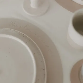 Preview: Eulenschnitt Wendbares Platzset "Wie schön dass du da bist"