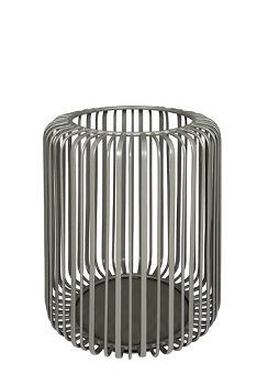 Windlicht "Lova" grau hoch