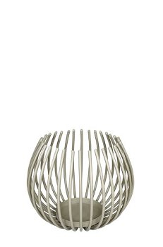 Preview: Windlicht, Kerzenhalter "Lova"  schlamm in 2 Größen