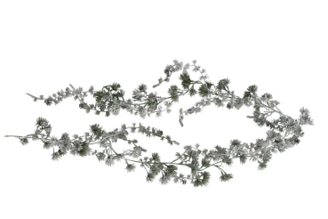 Girlande „Zeder“ – 193 cm – beschneit