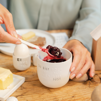 Zuckerdose "Du bist doch nicht aus Zucker" von Räder