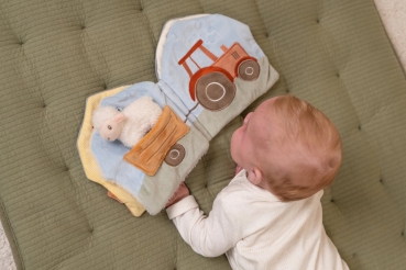 Fabric book with activities Little Farm by Little Dutch