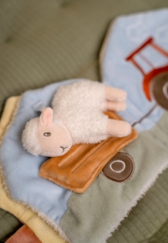 Fabric book with activities Little Farm by Little Dutch