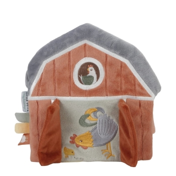 Fabric book with activities Little Farm by Little Dutch