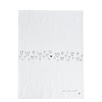 Preview: Geschirrtücher "Love & Stripes" von Bastion Collections