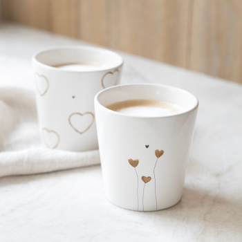 Cup, Tasse hoch "Hearts in Bloom" von Bastion Collections