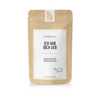 Früchtetee "Ich hab dich lieb"