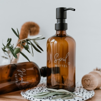 Soap dispenser "Dishwashing liquid" by Eulenschnitt
