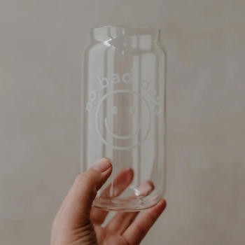 Trinkglas "No bad days"