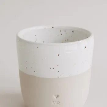 Eulenschnitt Becher Mr. – Hochzeitsgeschenk