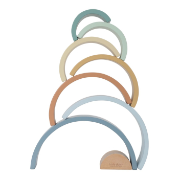 Stacking rainbow "Forest Friends"