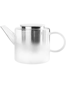 Teekanne mit weißem Deckel „Opal“ von ASA Selection